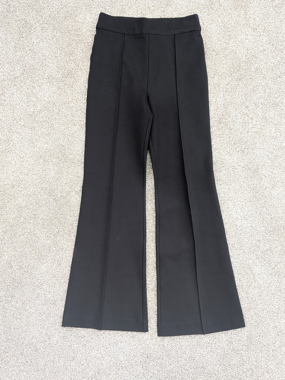 Spanx Super Smooth Perfect Fit Ponte Flare Dress Pants Women’s Size S Petite
